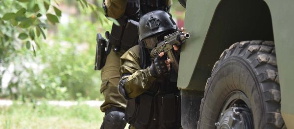 Учения Антитеррор 2017 в Душанбе - Sputnik Таджикистан