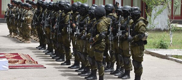 Спецназ в Душанбе, архивное фото - Sputnik Таджикистан