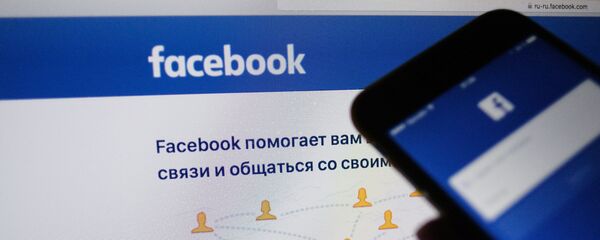 Социальная сеть Фейсбук, архивное фото - Sputnik Тоҷикистон