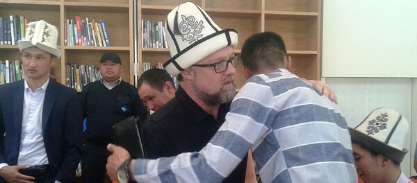 Студенты УЦА в Нарыне Студенты УЦА в Нарыне - Sputnik Таджикистан