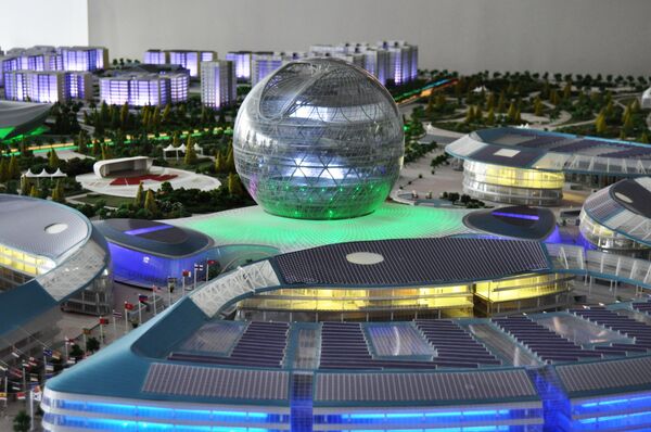 Подготовка к ЭКСПО-2017 в Астане - Sputnik Тоҷикистон