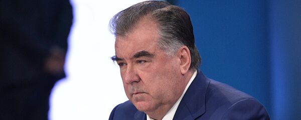 Президент Таджикистана Эмомали Рахмон - Sputnik Тоҷикистон