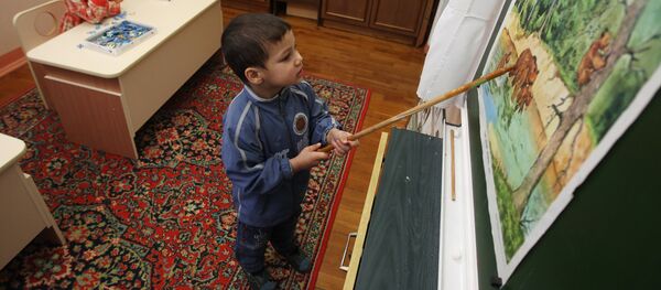 детский сад, архивное фото детский сад, архивное фото - Sputnik Тоҷикистон