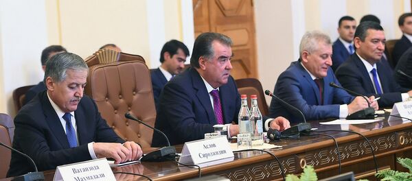 Мулоқот бо Раиси Маҷлиси миллии Ҷумҳурии Арманистон Ара Баблоян 14.06.2017 Мулоқот бо Раиси Маҷлиси миллии Ҷумҳурии Арманистон Ара Баблоян 14.06.2017 - Sputnik Тоҷикистон