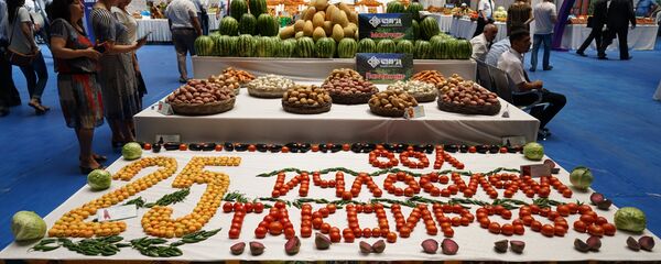 В Худжанде открылась международная экономическая выставка-ярмарка Сугд-2017 - Sputnik Тоҷикистон