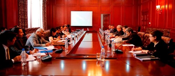 Третье заседание таджикско-индийской Совместной рабочей группы по борьбе с международным терроризмом - Sputnik Таджикистан