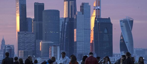 Международный деловой центр Москва-Сити - Sputnik Таджикистан