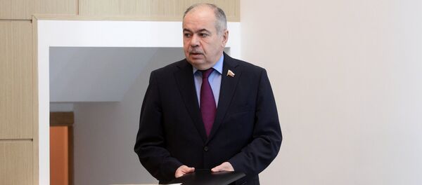 Заседание Совета Федерации РФ, Умаханов - Sputnik Таджикистан