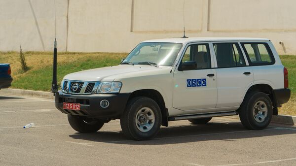 Машина ОБСЕ, архивное фото - Sputnik Таджикистан