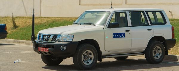 Машина ОБСЕ, архивное фото - Sputnik Тоҷикистон