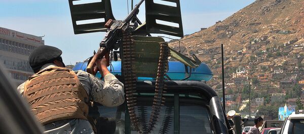 Полицейский патруль на улицах Кабула, архивное фото - Sputnik Таджикистан