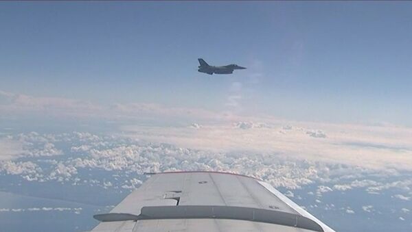 Истребитель НАТО приблизился к самолету министра обороны РФ - Sputnik Таджикистан