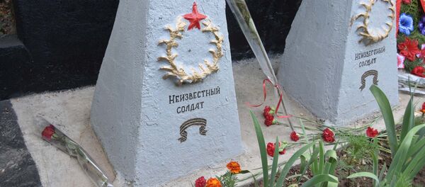 Памятники неизвестным солдатам на кладбище, архивное фото Памятники неизвестным солдатам на кладбище, архивное фото - Sputnik Таджикистан