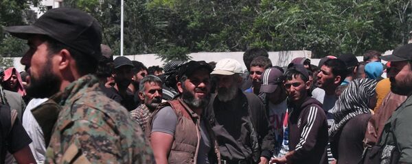 Боевики, архивное фото - Sputnik Таджикистан