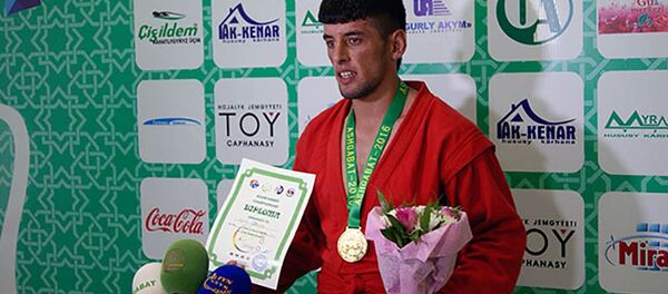 Таджикский самбист Хамроз Раджабов Таджикский самбист Хамроз Раджабов - Sputnik Таджикистан