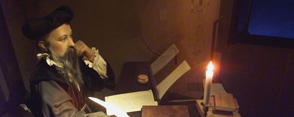 Картина с Нострадамусом - Sputnik Таджикистан