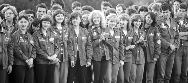 Студенческий интернациональный стройотряд - 85 - Sputnik Таджикистан