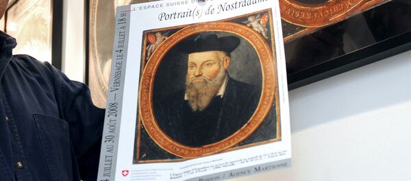 Портрет Нострадамуса, архивное фото - Sputnik Таджикистан