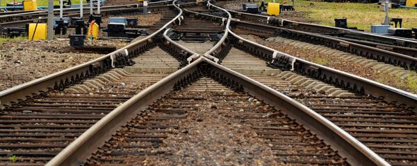 Сортировочная станция Дальневосточной железной дороги в Хабаровске - Sputnik Тоҷикистон