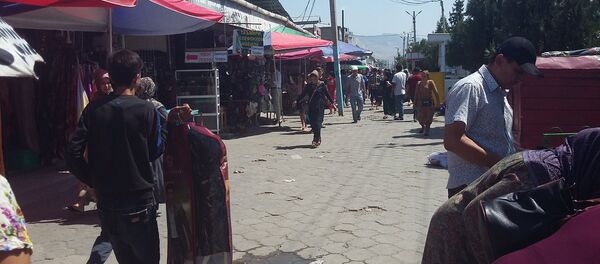 Рынок в Душанбе Корвон - Sputnik Тоҷикистон