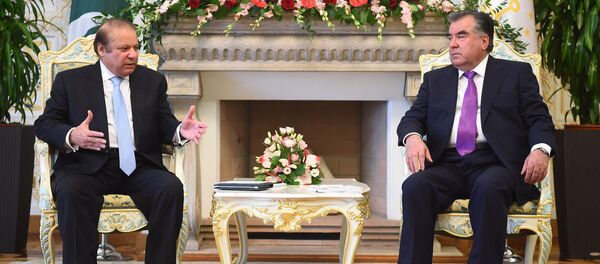 Мулоқоти Муҳаммад Навоз бо Эмомалӣ Раҳмон - Sputnik Тоҷикистон