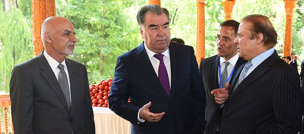 Эмомали Рахмон с главами государств участников CASA - 1000 на Варзобе Эмомали Рахмон с главами государств участников CASA - 1000 на Варзобе - Sputnik Таджикистан
