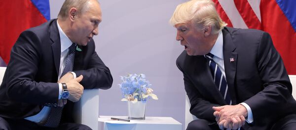 Встреча Путина и Трампа - Sputnik Таджикистан