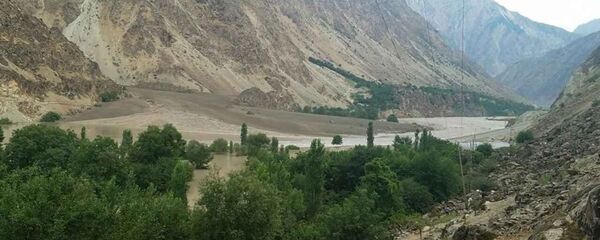 Сел дар Бадахшон - Sputnik Тоҷикистон