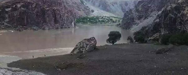 Селевой поток в Дарвацком районе - Sputnik Тоҷикистон