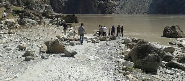 Сель в Дарвазе - Sputnik Тоҷикистон