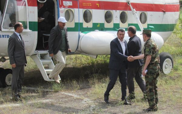 Премьер министр Таджикистана Кохир Расулзада посетил Дарваз после селевого потока - Sputnik Тоҷикистон
