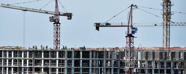 Жилищное строительство, архивное фото Жилищное строительство, архивное фото - Sputnik Тоҷикистон