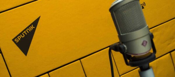 В студии радио Sputnik - Sputnik Таджикистан