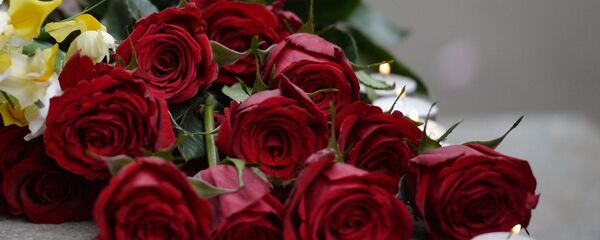 Цветы у посольства Бельгии в Москве Цветы у посольства Бельгии в Москве - Sputnik Тоҷикистон