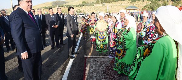 Сафари Эмомалӣ Раҳмон ба Балҷувон - Sputnik Тоҷикистон