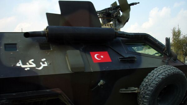 Бронеавтомобиль турецкой армии, архивное фото - Sputnik Таджикистан
