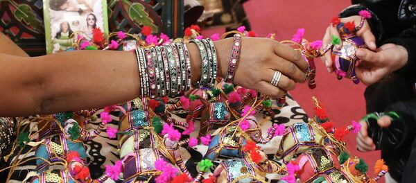 Индийские украшения, архивное фото - Sputnik Тоҷикистон
