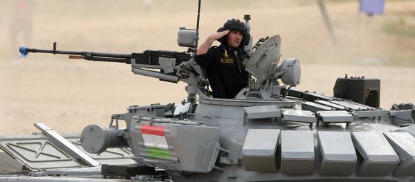 Церемония открытия Армейских международных игр АрМИ-2017, команда Таджикистана - Sputnik Тоҷикистон