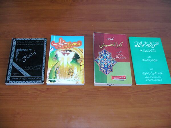 Изъятые на КПП Нижний Пяндж книги - Sputnik Тоҷикистон