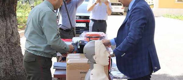 КЧС Таджикистана передана новая медицинская техника - Sputnik Тоҷикистон