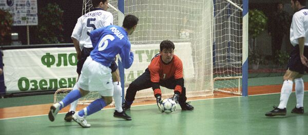Матч по футзалу, архивное фото Матч по футзалу, архивное фото - Sputnik Таджикистан