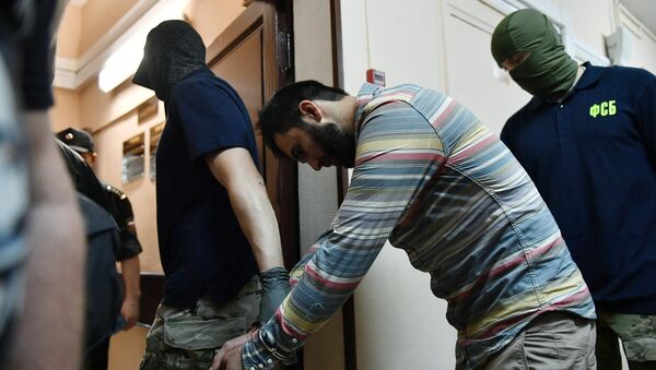 Рассмотрение ходатайства следствия об аресте подозреваемых в подготовке взрывов в Москве - Sputnik Таджикистан