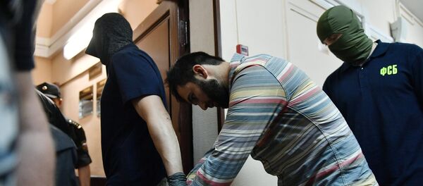 Рассмотрение ходатайства следствия об аресте подозреваемых в подготовке взрывов в Москве Рассмотрение ходатайства следствия об аресте подозреваемых в подготовке взрывов в Москве - Sputnik Таджикистан