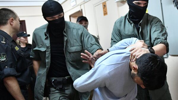 Рассмотрение ходатайства следствия об аресте подозреваемых в подготовке взрывов. Иллюстративное фото - Sputnik Тоҷикистон