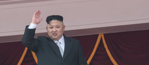 Праздничные мероприятия, посвященные 105-й годовщине со дня рождения Ким Ир Сена, в КНДР, архивное фото - Sputnik Тоҷикистон