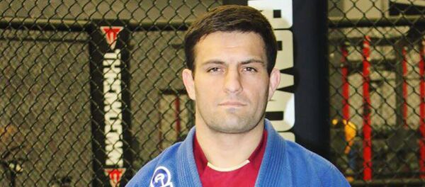 Первый обладатель черного пояса в Таджикистане, Аким Шамирзоев, архивное фото - Sputnik Таджикистан