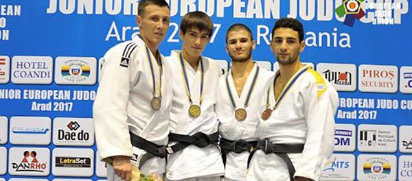 Сомон Махмадбеков, Чемпион Европы по дзюдо Сомон Махмадбеков, Чемпион Европы по дзюдо - Sputnik Тоҷикистон