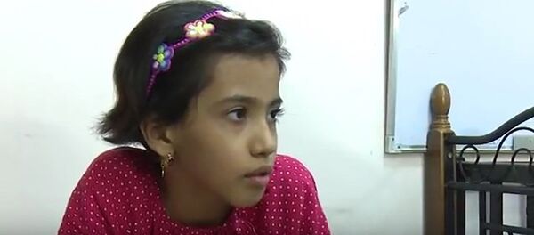 Таджикская девочка Марьям, найденная в Ираке - Sputnik Тоҷикистон