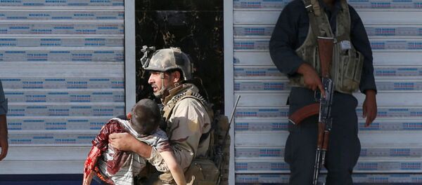 Ҳамлаи интиҳории ДОИШ ба масҷиди Хайрхона дар Кобул, 25 августи 2017 - Sputnik Тоҷикистон