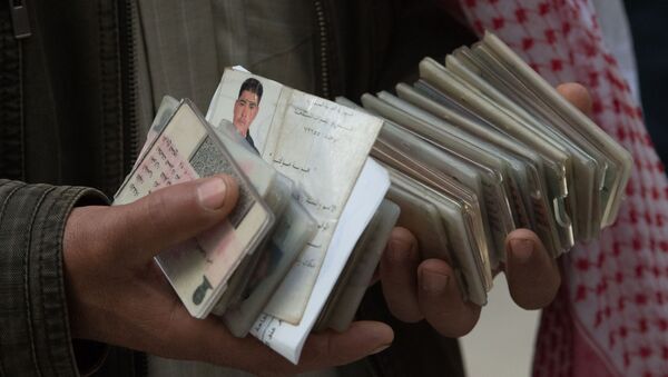 Документы боевиков, архивное фото - Sputnik Таджикистан
